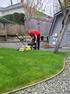 Cutting the lawn - QB housesit